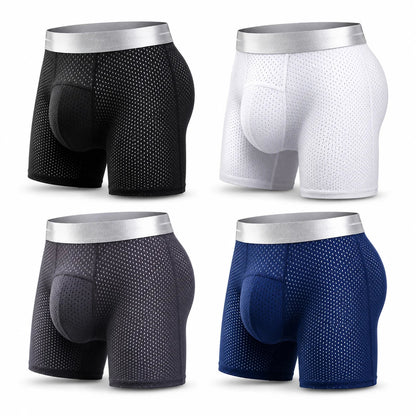 🔥 BEST DEAL 80% OFF TODAY🔥 2026 HOT SALE  AirFlexTM Premium Leakproof IceSilk Mesh Men's Boxer